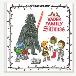 NWT A Vader Family Sithmas by Jeffrey Brown Hardcover Book Star Wars